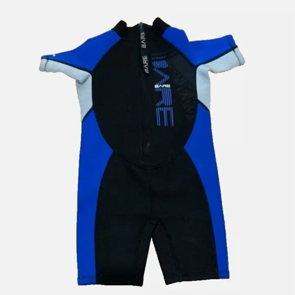 Kids BARE Shorty Wetsuit 2mm Durable Warmth Comfortable 50+ UV Protectio… - Picture 2 of 5